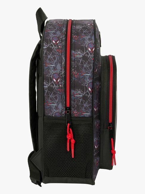 Marvel Spider-Man Miles Morales Junior Rucksack 15L, Schwarz