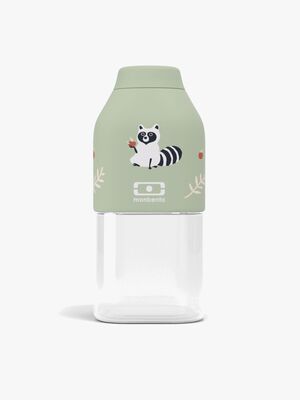 Monbento Positive S Tritan Trinkflasche, Raccoon