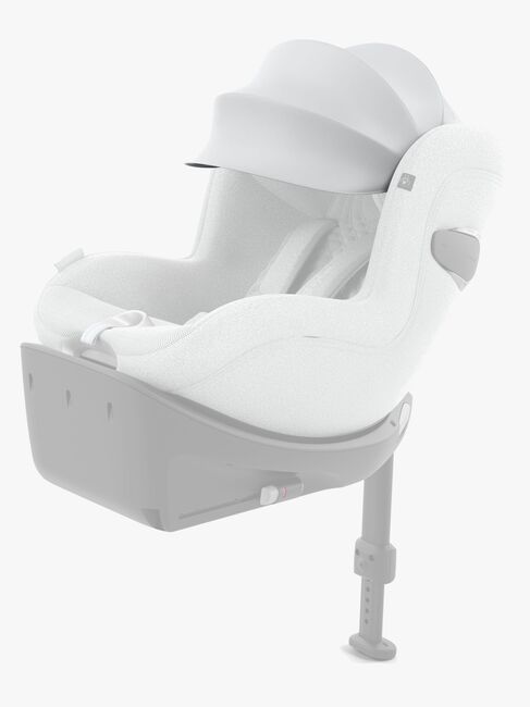 Cybex Sirona Ti i-Size Plus Kindersitz, Platinum White