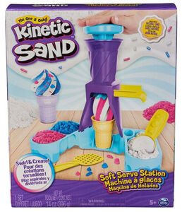 Kinetic Sand Eismaschine