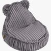 Meowbaby Churros Sitzsack Teddy, Jurassic Grey
