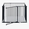 BabyDan Laufgitter Square 105x72x71 cm, Schwarz
