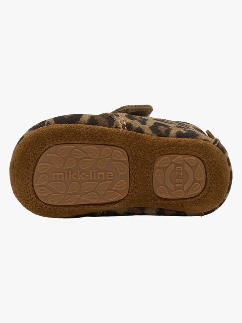 Mikk-Line Hausschuhe Wildleder, Leo
