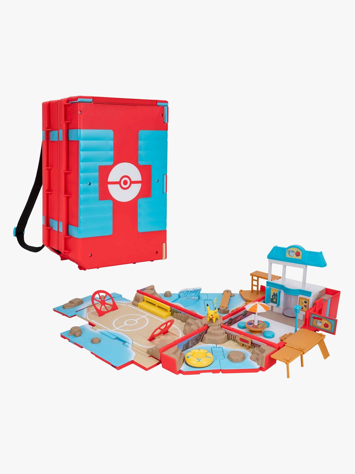 Pokémon Beach Battle Tragbares Spielset mit Tragetasche