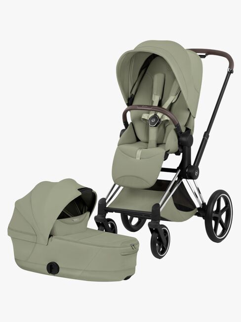 Cybex PRIAM Style Kombikinderwagen, Chrome Brown/Sage Green 915622.jpg