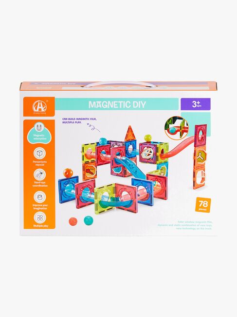 Fippla Magnetische Bauteile 78 Teile
