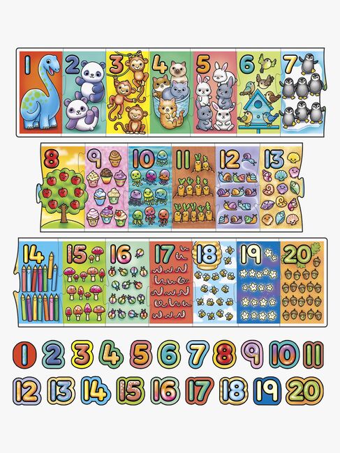 Orchard Toys Puzzle Große Zahlen 20 Teile