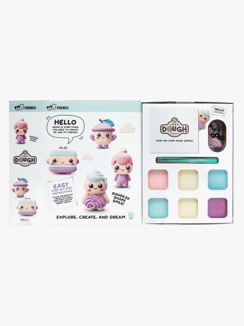 Just Dough Modelliermasse Figur 57 g, 6er-Pack