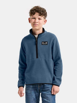 Didriksons Rubi Fleece-Pullover, Blue Fog