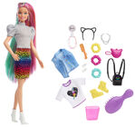 Barbie Leopard Rainbow Hair Doll 1