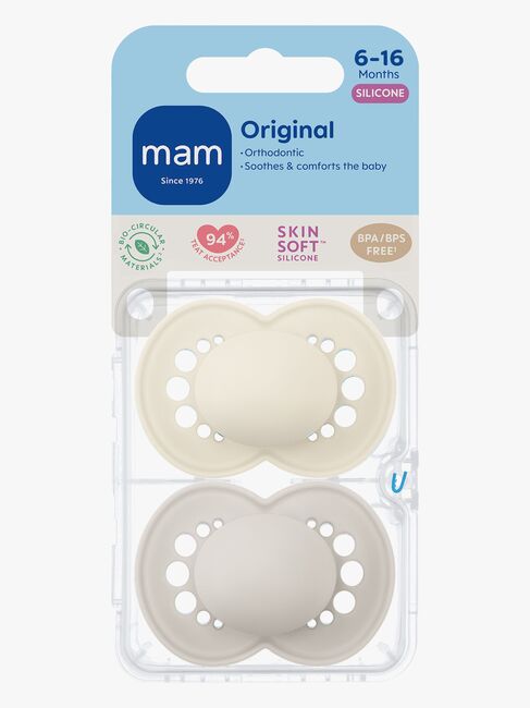 MAM Orginal Schnuller 6-16m, Neutral