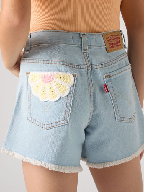 Levi's LVG Crochet Applique A Line Shorts, Wow Me Over
