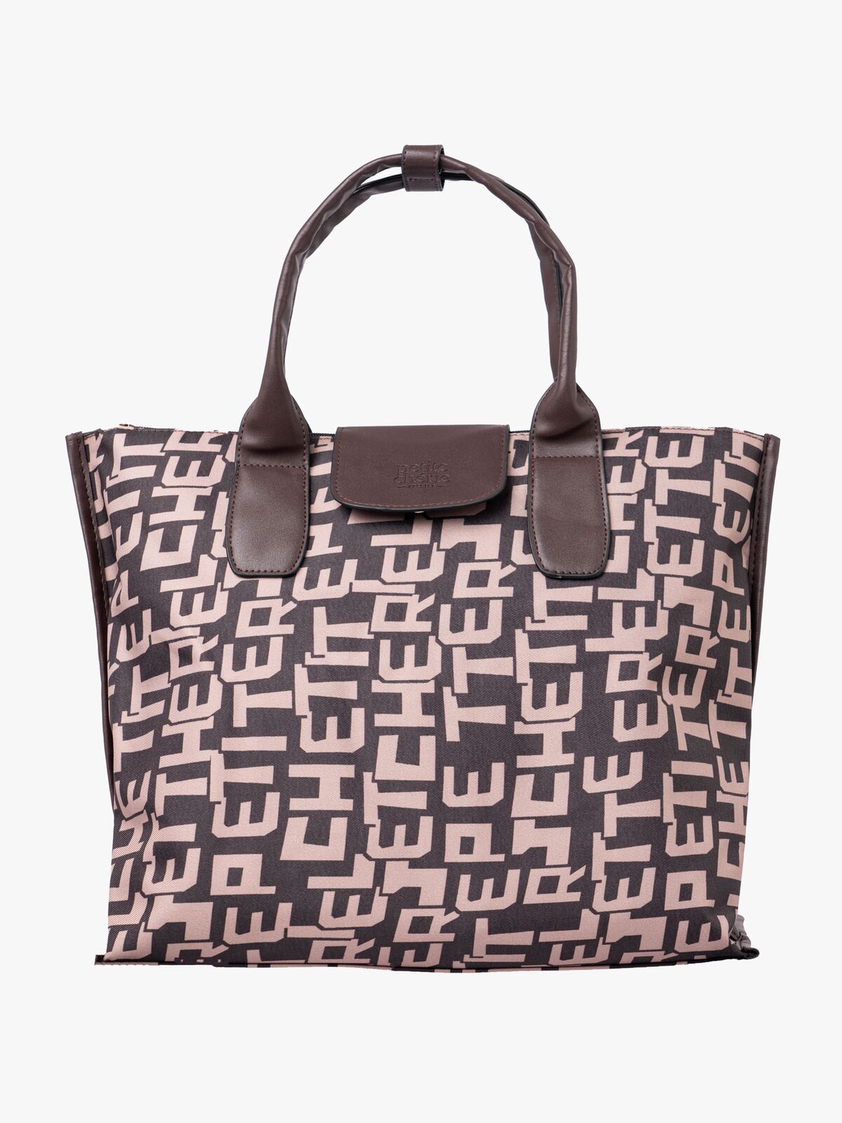 Petite Chérie Impression Wickeltasche, Coffee Bean