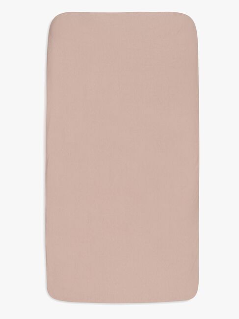 Jollein Spannbettlaken 2er-Pack 60x120, Wild Rose/Ivory