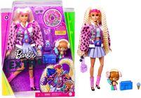 Barbie Extra Puppe 8 mit blonden Zöpfen