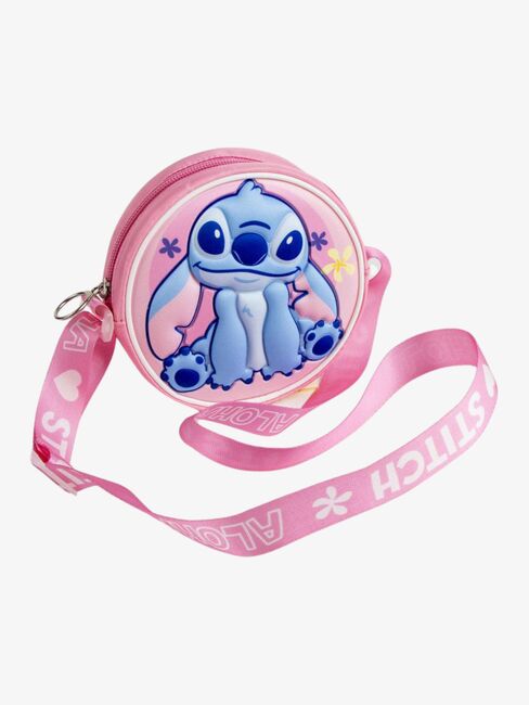 Disney Stitch 3D Schultertasche, Rosa