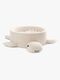 MeowBaby Boucle Turtle Bällebad, Cheesecake Cream Beige