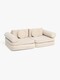 Alice & Fox BEN  Zusammenbaubares Sofa, Beige