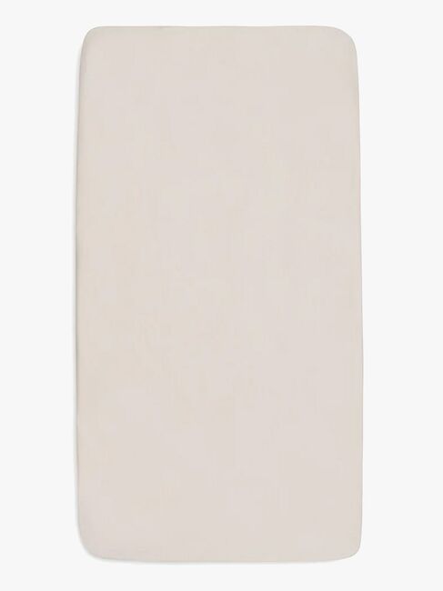 Jollein Spannbettlaken 60x120 2er-Pack, Milky Coffee/Ivory