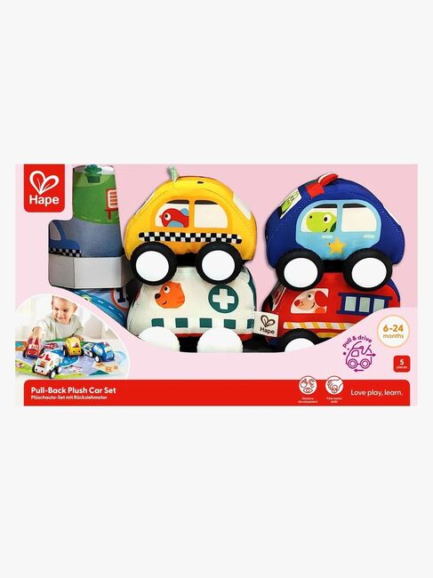 Hape Pull-Back Weiches Autoset