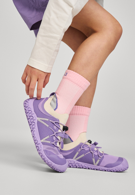 Reima Vaellus Barefoot Sneaker, Misty Violet