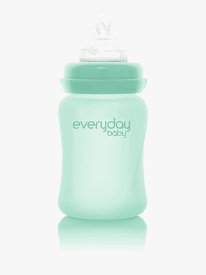 Everyday Baby Babyflasche Glas 150 ml, Minzgrün