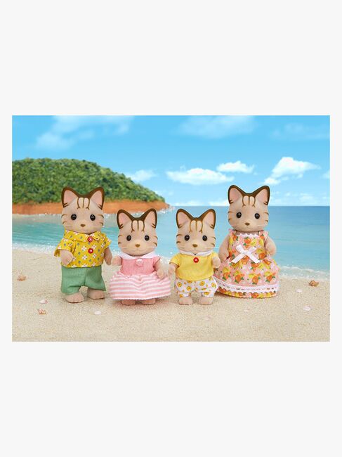 Sylvanian Families Figurenset Die Familie Streifenkatze