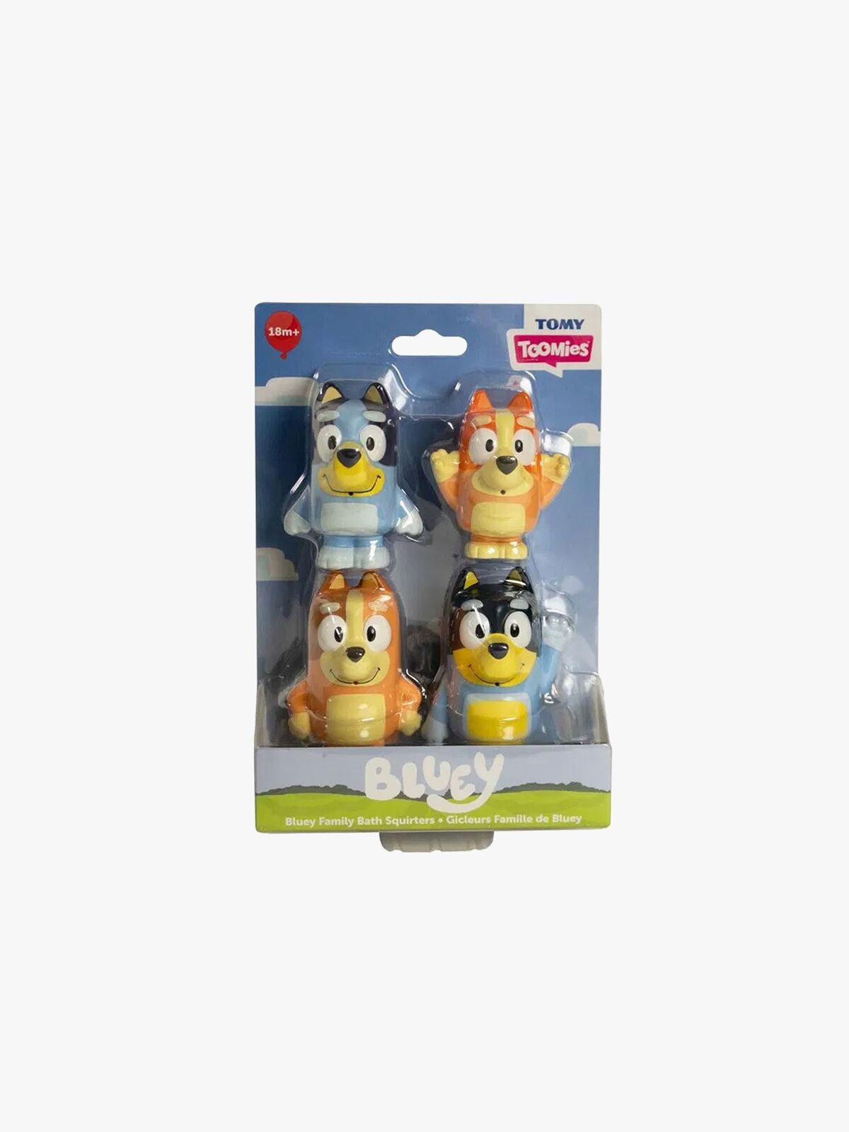 Toomies Bluey Badespielzeug 4er-Pack