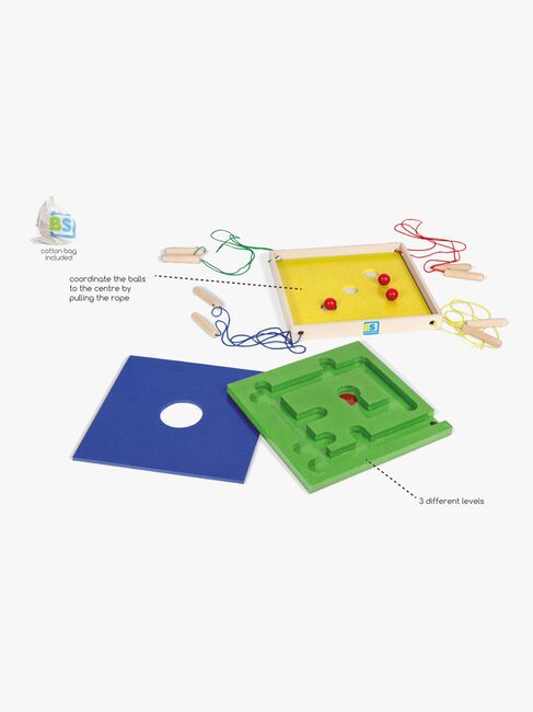 BS Toys Balancierspiel Kinderspiel, Mehrfarbig