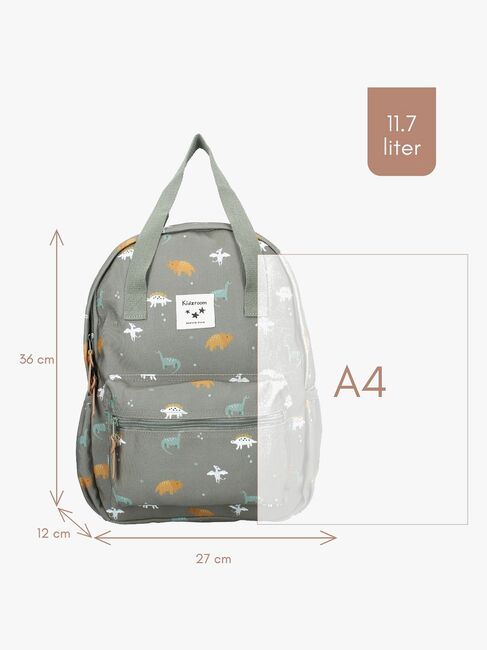 Kidzroom Rucksack Small Talk, Grün