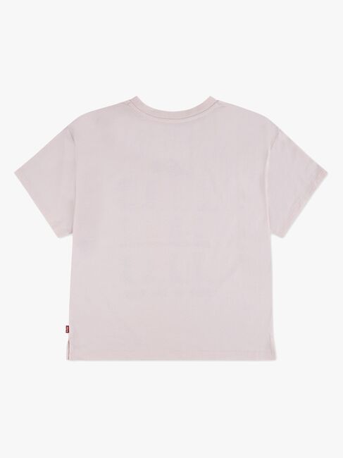 Levi's LVG Boots Oversized SS T-Shirt, Crystal Pink