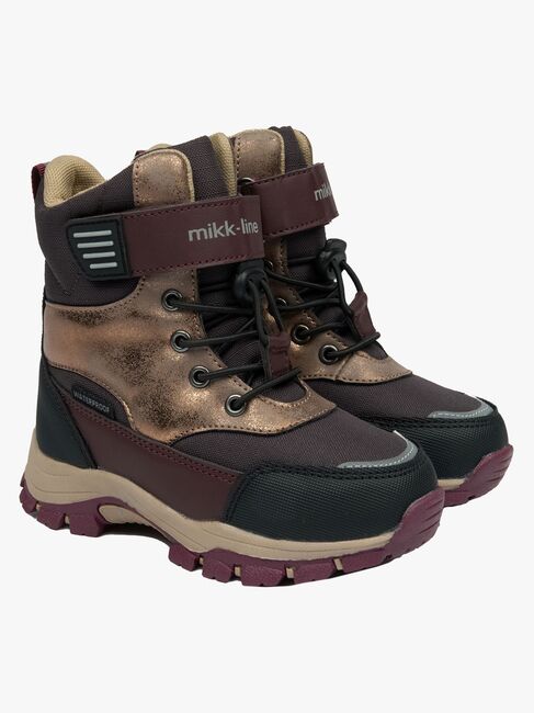 Mikk-Line Winterstiefel, Raisin