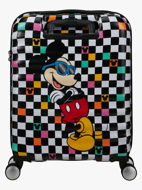 American Tourister Wavebreaker Disney Spinner Koffer 35L, Mickey Check