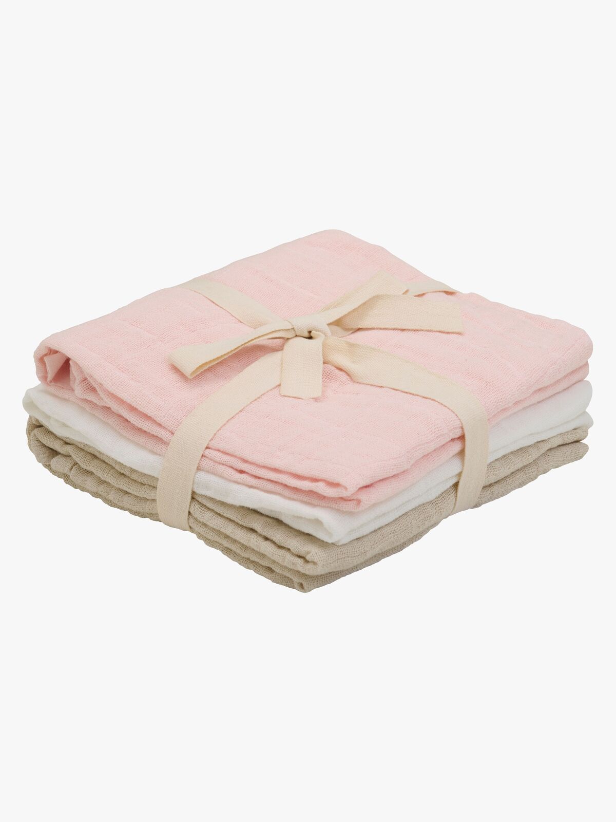 Pippi Musselintuch 3er-Pack, Veiled Rose