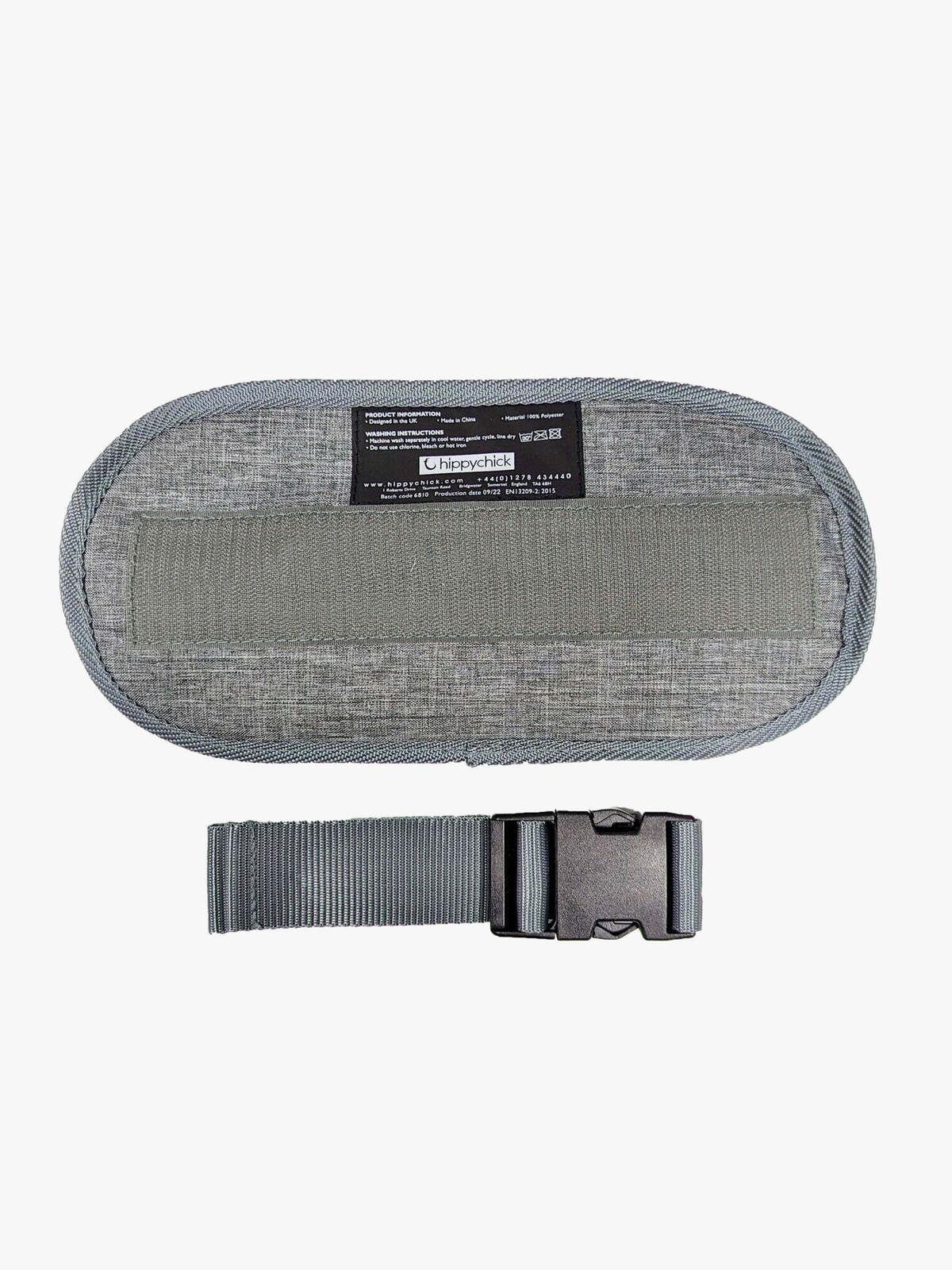 Hippychick Hipseat Verlängerungsgurt, Denim Grey