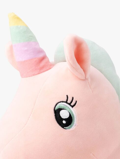 Teddykompaniet Plüschspielzeug Liegendes Einhorn 52 cm, Rosa