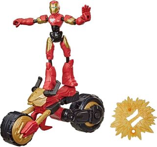 Marvel Avengers Bend And Flex Figur Rider Iron Man