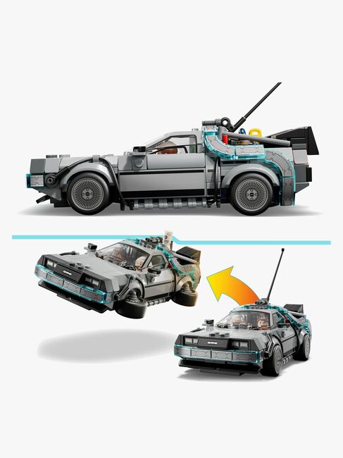 LEGO Speed Champions 77256 Zeiaschine aus Zurück in die Zukunft