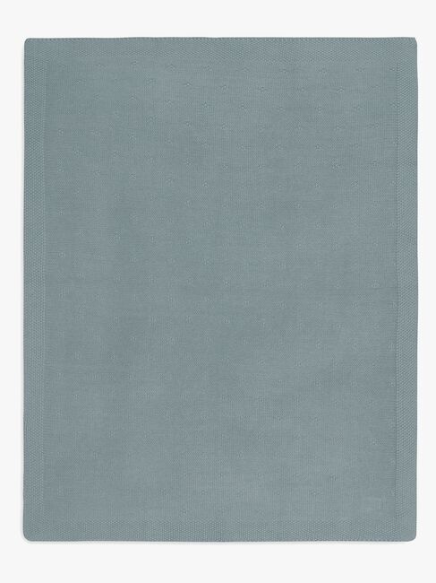 Jollein Strick-Decke Cozy, Sea Green