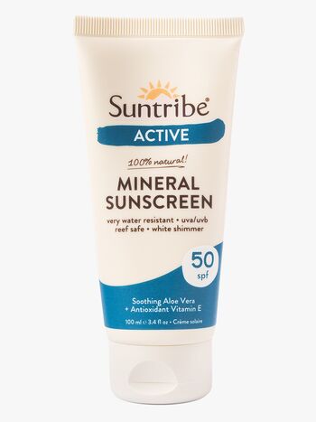 Suntribe Active Natural Mineral Sonnencreme LSF 50 100 ml
