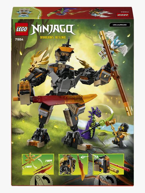 LEGO Ninjago 71854 Coles Action-Mech und Drachen-Zane