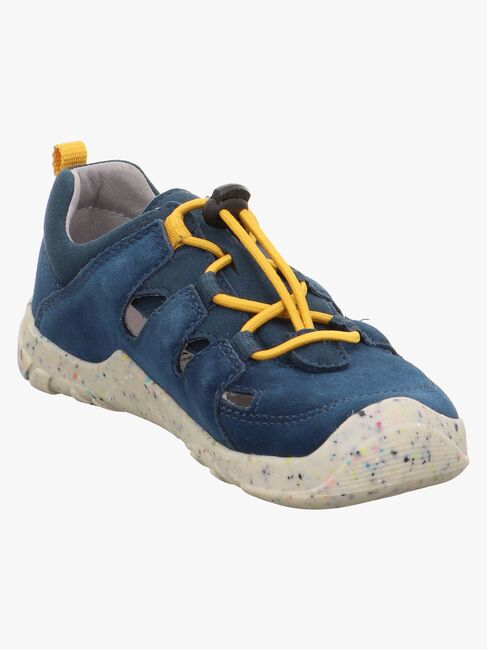 Superfit Trace Barefoot GTX Sneaker, Blau/Gelb