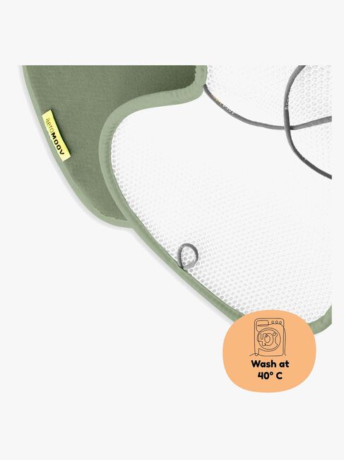 AeroMoov GR2/3 Sitzkissen Kindersitz, Moss Green