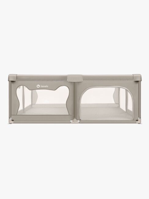 Lionelo WILLOW XL Laufgitter  für Kinder & Babys, Beige Sand