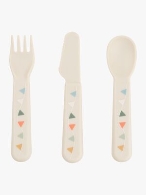 Done By Deer Celebration Besteck, Sand