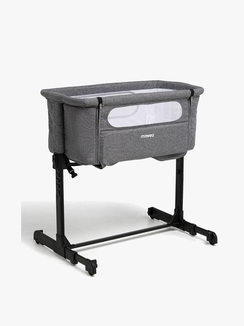 Moweo RIVER Mini Beistellbett, Dunkelgrau