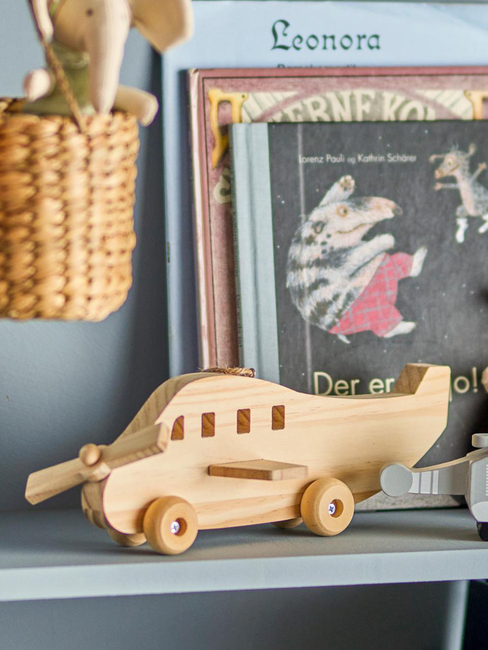 Bloomingville MINI Plane Mobile, Natur