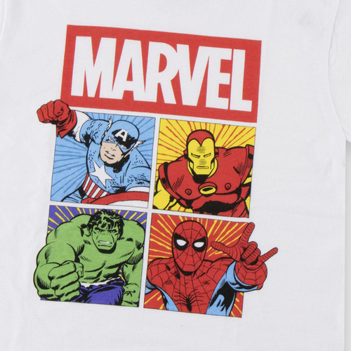 Marvel T-Shirt, Weiß