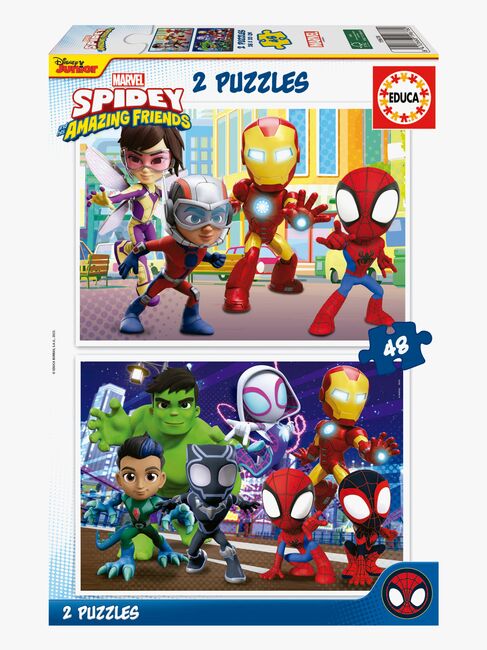 Educa Spidey and His Amazing Friends Puzzles 2x48 Teile
