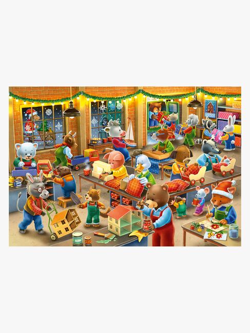Ravensburger Christmas Toy Factory Puzzles 2x12 Teile